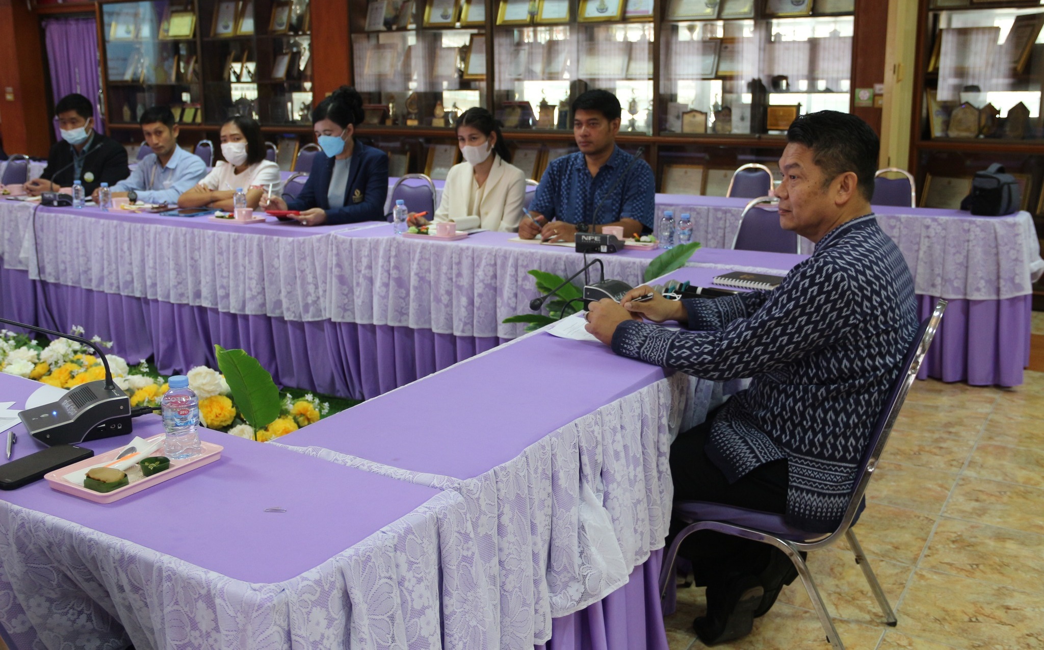 ร่วมประชุมกำหนดการ