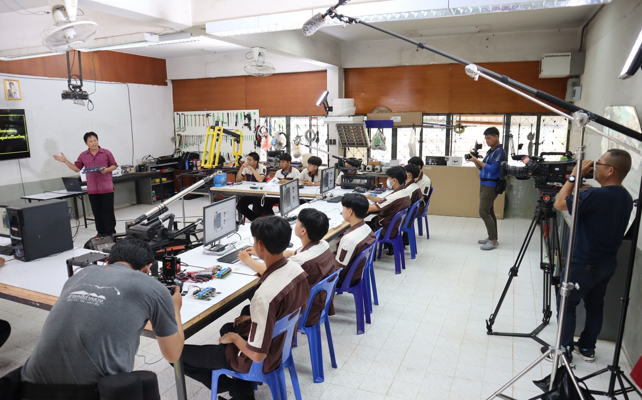 ร่วมถ่ายทำรายการ