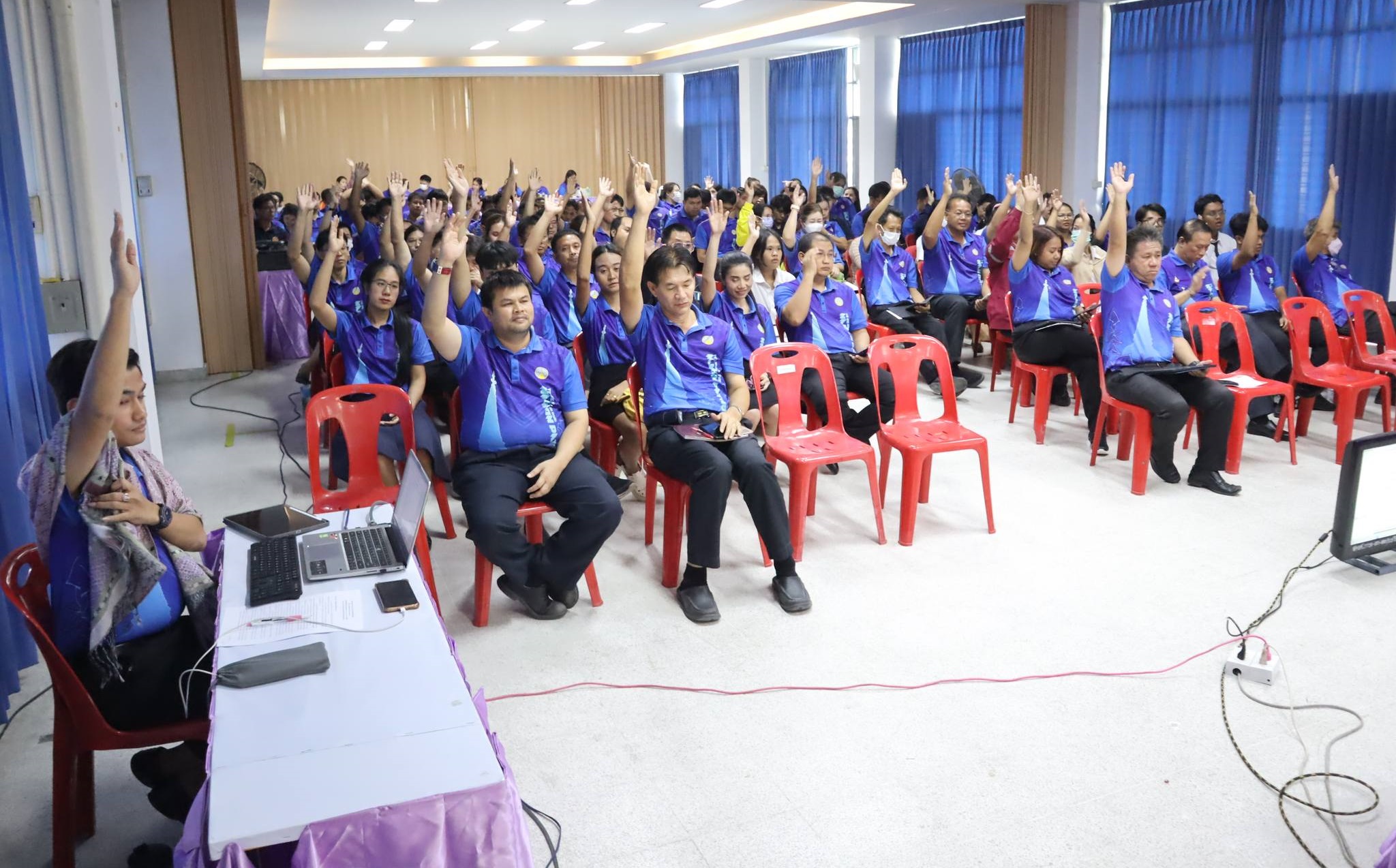 ประชุมครูและบุคลากรทางการศึกษา
