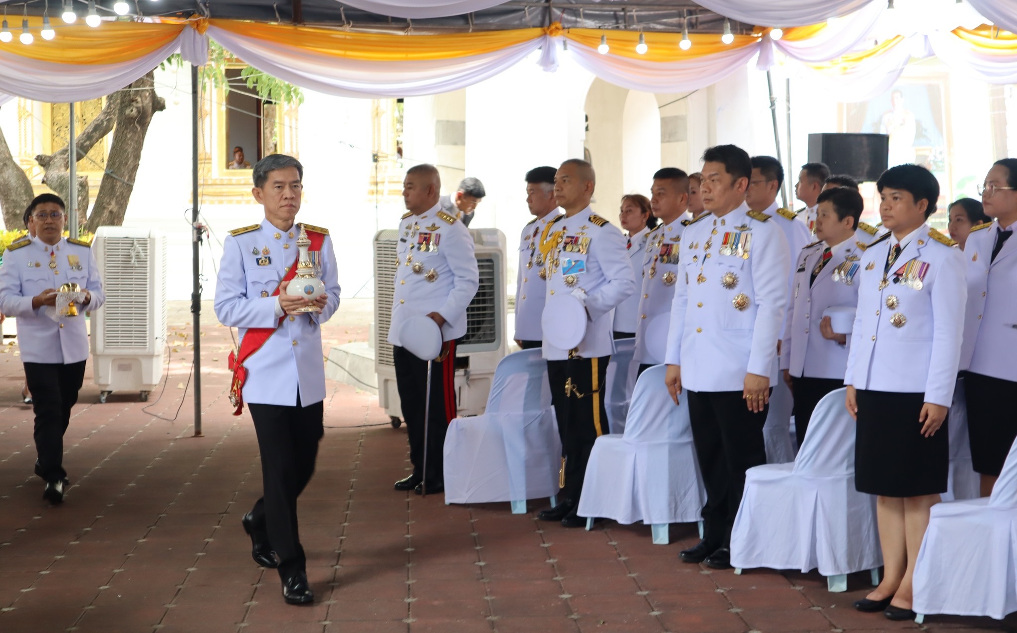 พิธีเวียนเทียนสมโภช