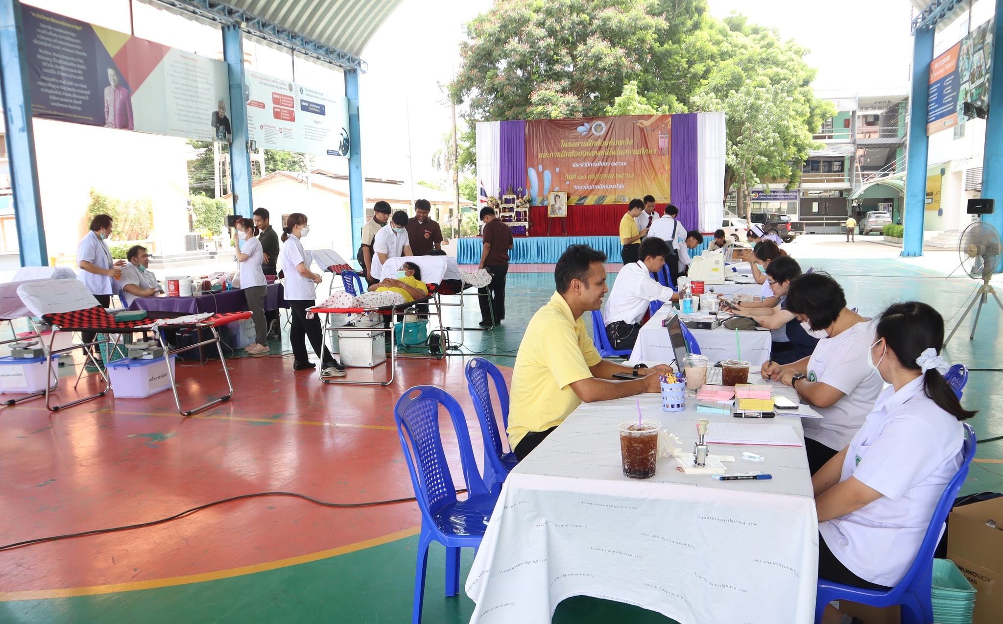 ร่วมบริจาคโลหิต