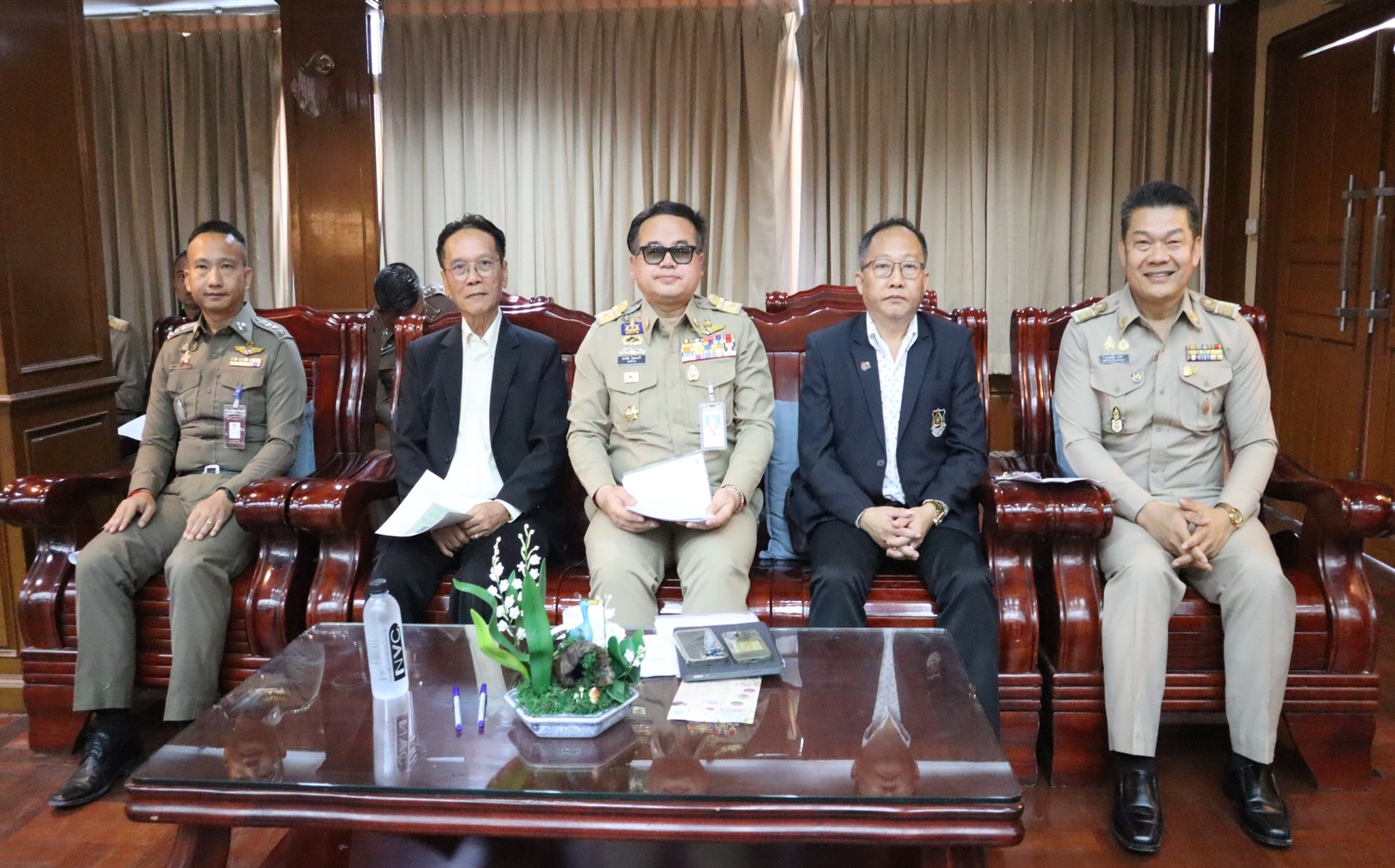 การประชุมหัวหน้าส่วนราชการ