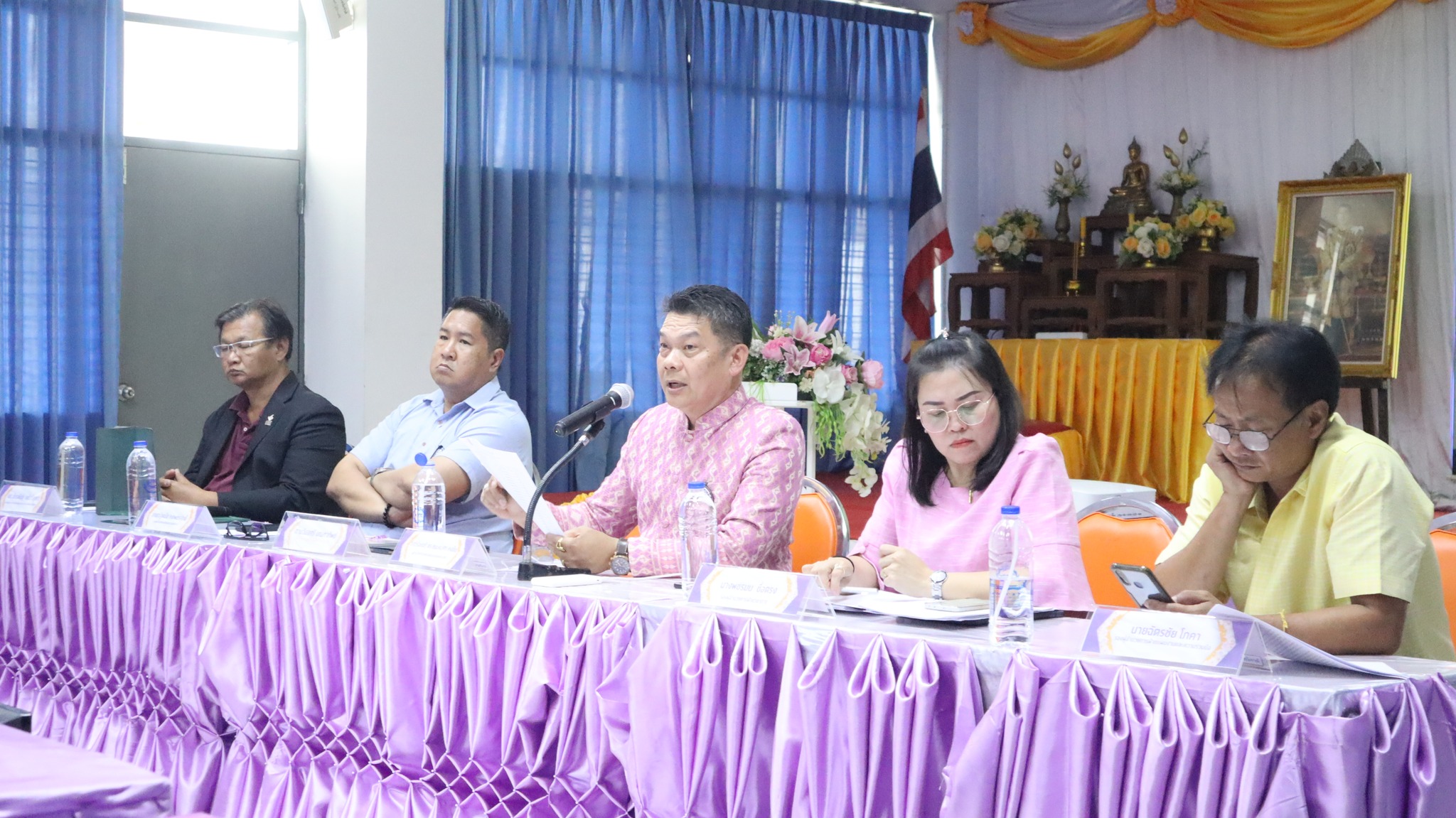 การประชุมครูและบุคลากรทางการศึกษา วิทยาลัยเทคนิคนครปฐม ครั้งที่ ๓ ประจำเดือน เมษายน พ.ศ.๒๕๖๘