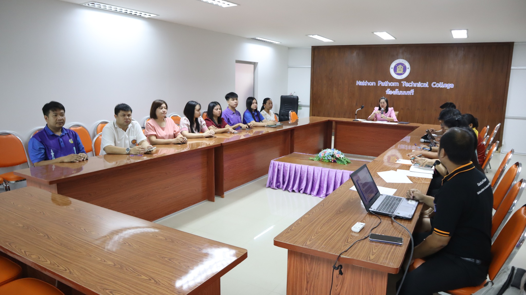 การประชุมเตรียมความพร้อม โครงการอบรมครูนิเทศและครูฝึกในสถานประกอบการ
