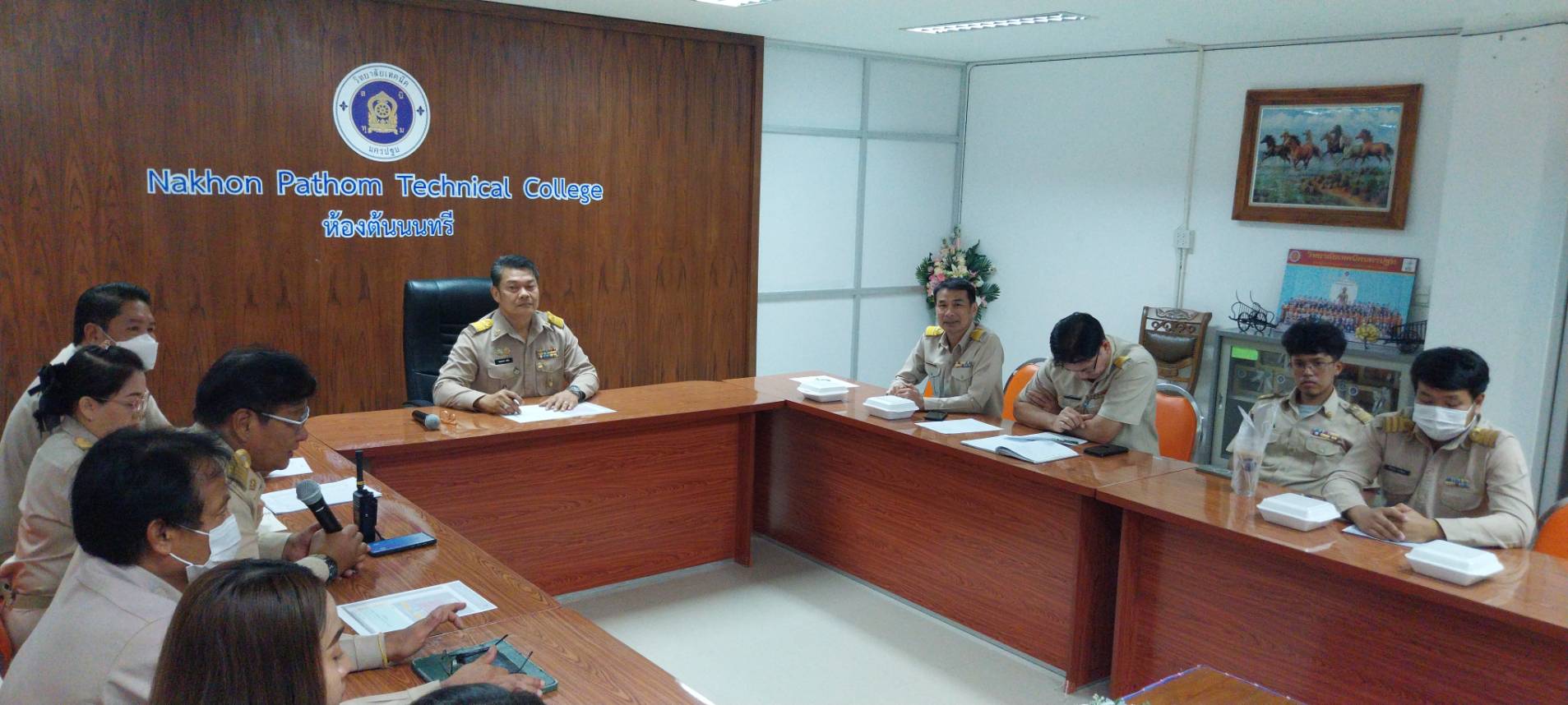 การประชุมเตรียมความพร้อม ดำเนินงานโครงการประชุมสามัญประจำปีสมาคมผู้ปกครองและประชุมผู้ปกครอง นักเรียน นักศึกษา ปีการศึกษา ๒๕๖๘