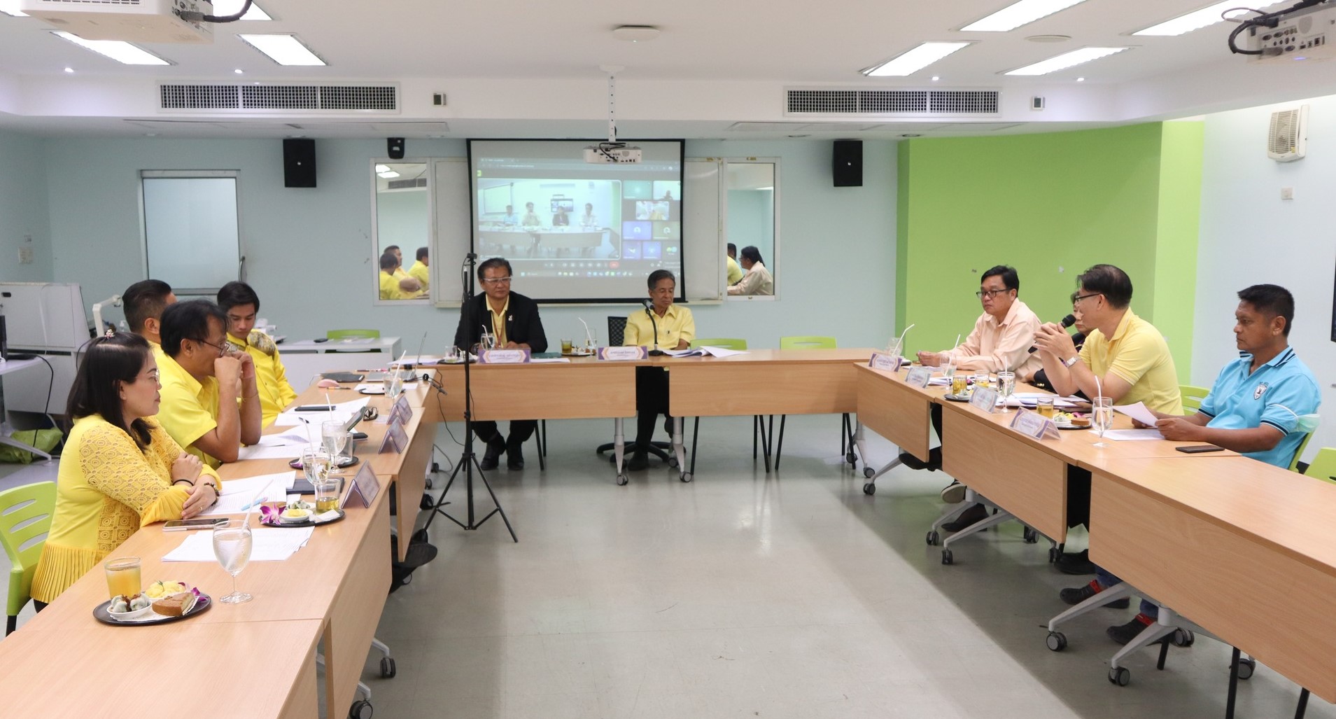 การประชุมคณะกรรมการวิทยาลัยเทคนิคนครปฐม ครั้งที่ 4 ประจำปีงบประมาณ พ.ศ. 2568