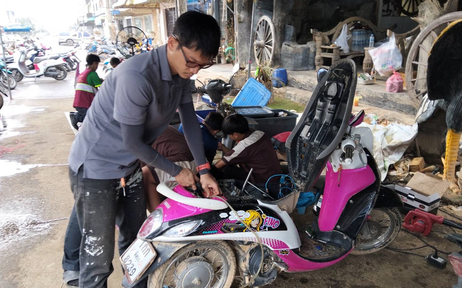 ลงพื้นที่ปฏิบัติงาน