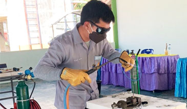 การแข่งขันทักษะการติดตั้งเครื่องปรับอากาศ