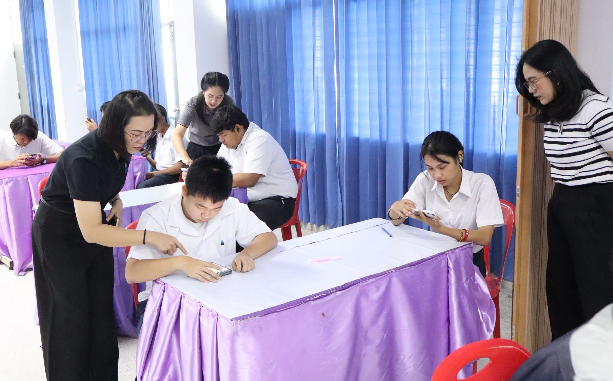 จัดทดสอบความสามารถ