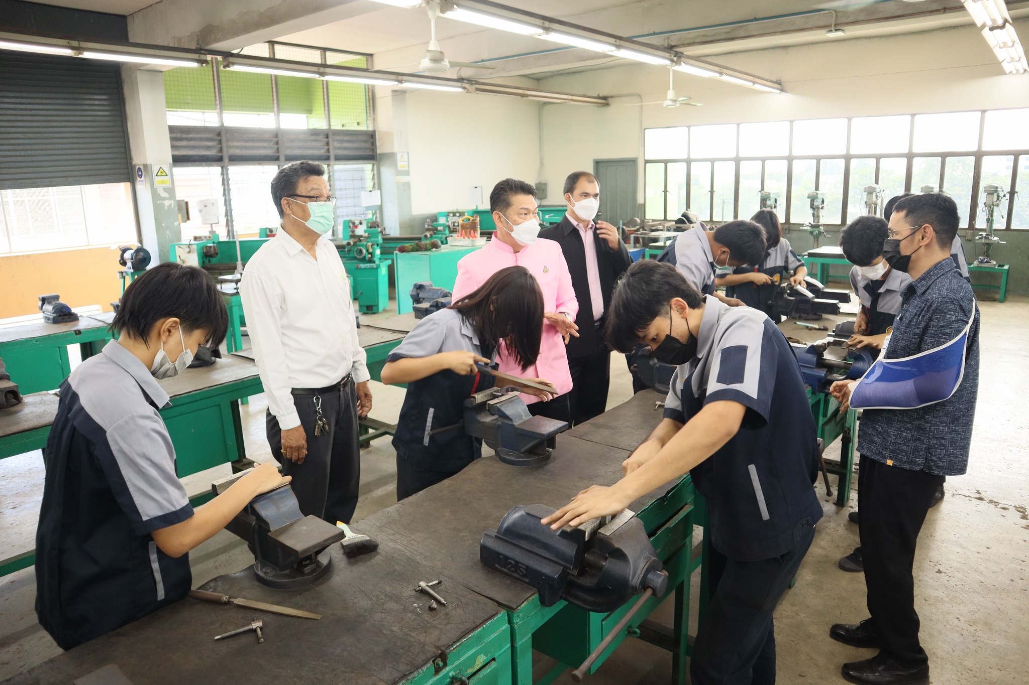 เข้าประเมินแผนกวิชาและสาขาวิชา