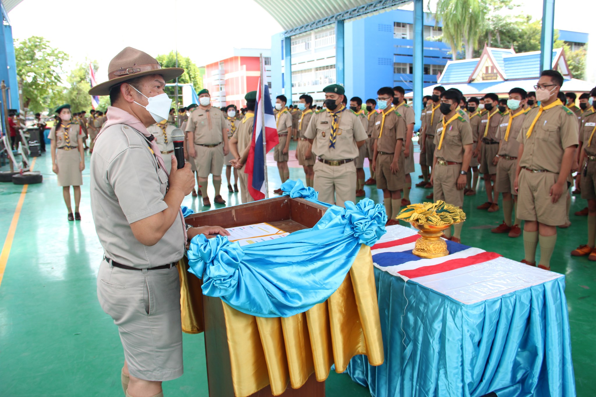 พิธีรับเตรียมลูกเสือวิสามัญ
